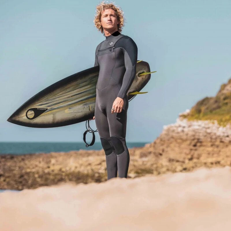 Combinaison Homme Sooruz Fly+ FrontZip 3/2mm Gris 2022 7 Combinaison Homme Sooruz Fly+ FrontZip 3/2mm Gris 2022 – Image 5