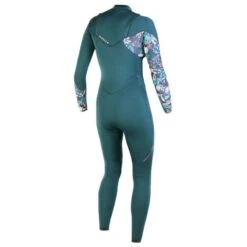 Combinaison Surf Femme Soöruz Divine FrontZip 4/3mm Bleu -Sports Nautiques Série Magasin combinaison surf femme sooruz divine frontzip 4 3mm bleu 2