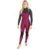 Combinaison Surf Femme Soöruz Guru FrontZip 5/4mm Noir / Violet -Sports Nautiques Série Magasin combinaison surf femme sooruz guru frontzip 5 4 3mm noir violet