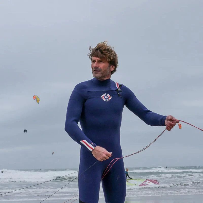 Combinaison Surf Homme Saint Jacques Wetsuits Clovis FrontZip Bleu 3/2mm 2023 5 Combinaison Surf Homme Saint Jacques Wetsuits Clovis FrontZip Bleu 3/2mm 2023 – Image 3