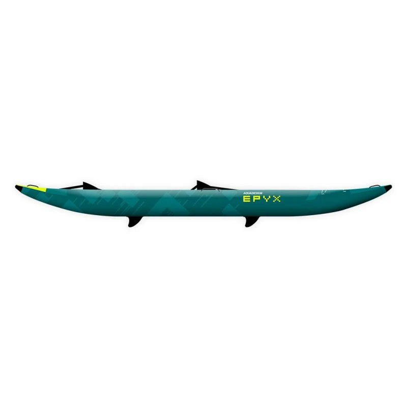 Kayak Gonflable Aquadesign EPYX 380 Bleu/Jaune 2 Places 4 Kayak Gonflable Aquadesign EPYX 380 Bleu/Jaune 2 Places – Image 2