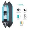 Kayak Gonflable Aquadesign KOLOA 360 2 Places 1 Kayak Gonflable Aquadesign KOLOA 360 2 Places -Sports Nautiques Série Magasin kayak gonflable aquadesign koloa 360 2 places