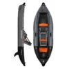 Kayak Gonflable Aquadesign KOLOA X'PERIENCE 305 Noir/Gris/Orange 1 Place -Sports Nautiques Série Magasin kayak gonflable aquadesign koloa x perience 305 noir gris orange 1 place