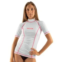Lycra MC Seac T-Sun Femme Blanc