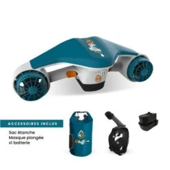 Pack Sea Scooter1 Batterie+ Masque + Sac Etanche -Sports Nautiques Série Magasin pack sea scooter1 batterie masque sac etanche 3