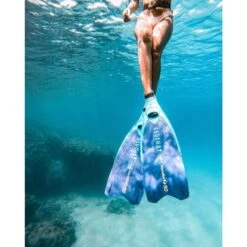 Palmes Chaussantes Beuchat Mundial One 50 Bleu -Sports Nautiques Série Magasin palmes chaussantes beuchat mundial one 50 bleu 1