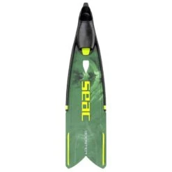 Palmes Seac Booster Camo Vert Jaune -Sports Nautiques Série Magasin palmes seac booster camo vert jaune 3