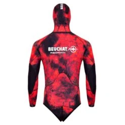 Pantalon Chasse Camo Rouge Beuchat RedRock 7mm -Sports Nautiques Série Magasin pantalon chasse camo rouge beuchat redrock 7mm 3