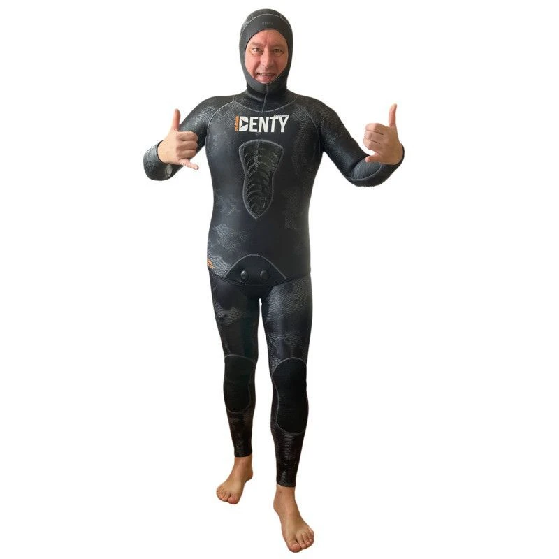 Pantalon Chasse Denty Spearfishing Anaconda Gris 7mm 3 Pantalon Chasse Denty Spearfishing Anaconda Gris 7mm