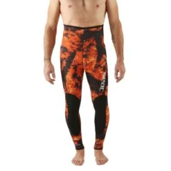 Pantalon De Chasse Seac Ghost Rouge 5mm -Sports Nautiques Série Magasin pantalon de chasse sous marine seac ghost orange rouge 5mm 3