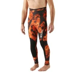 Pantalon De Chasse Seac Ghost Rouge 5mm -Sports Nautiques Série Magasin pantalon de chasse sous marine seac ghost orange rouge 5mm 4
