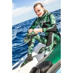 Pantalon De Chasse Seac Ghost Vert 5mm -Sports Nautiques Série Magasin pantalon de chasse sous marine seac ghost vert 5mm 4