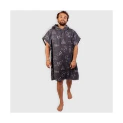 Poncho Mixte Soöruz Picto Microfibre Marron -Sports Nautiques Série Magasin poncho mixte sooeruz picto microfibre marron 2