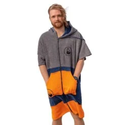 Poncho Surf Wave Hawaii Avec Zip Shany -Sports Nautiques Série Magasin poncho surf wave hawaii avec zip shany 3