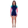 Shorty Femme Manche Longue Hurley Advant Bleu 2mm 2023 -Sports Nautiques Série Magasin shorty femme manche longue hurley advant bleu 2mm 2023