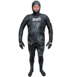 Veste Chasse Denty Spearfishing Anaconda Gris 7mm -Sports Nautiques Série Magasin veste chasse denty spearfishing anaconda gris 7mm 1