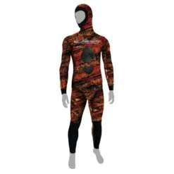 Veste Chasse Homme Camo Epsealon Red Fusion 7mm -Sports Nautiques Série Magasin veste chasse homme camo epsealon red fusion 7mm 8