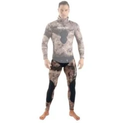 Veste De Chasse Seac Gannet Marron 5mm -Sports Nautiques Série Magasin veste de chasse sous marine seac gannet marron 5mm 5