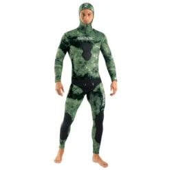 Veste De Chasse Seac Gannet Vert 5mm -Sports Nautiques Série Magasin veste de chasse sous marine seac gannet vert 5mm 2